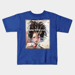 Sans HIME-cut (avant-garde anime girls hairstyle) Kids T-Shirt